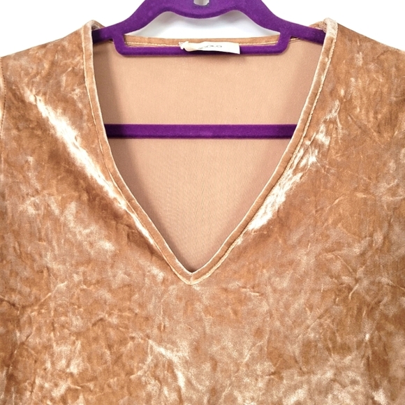 Crush velvet bodysuit - Picture 2 of 5